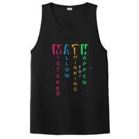 Mistakes Allow Thinking To Happen School Math Teacher PosiCharge Competitor Tank