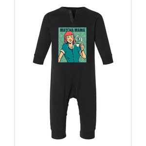 Matcha Mama Infant Fleece One Piece