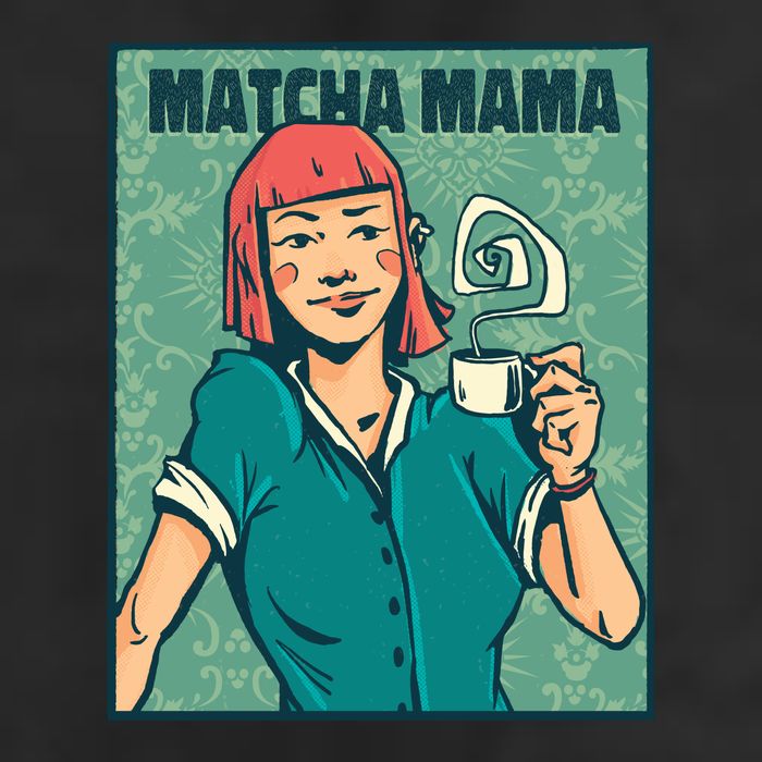 Matcha Mama Adult Drive Performance Visor