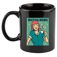 Matcha Mama 11oz C Handle Ceramic Mug