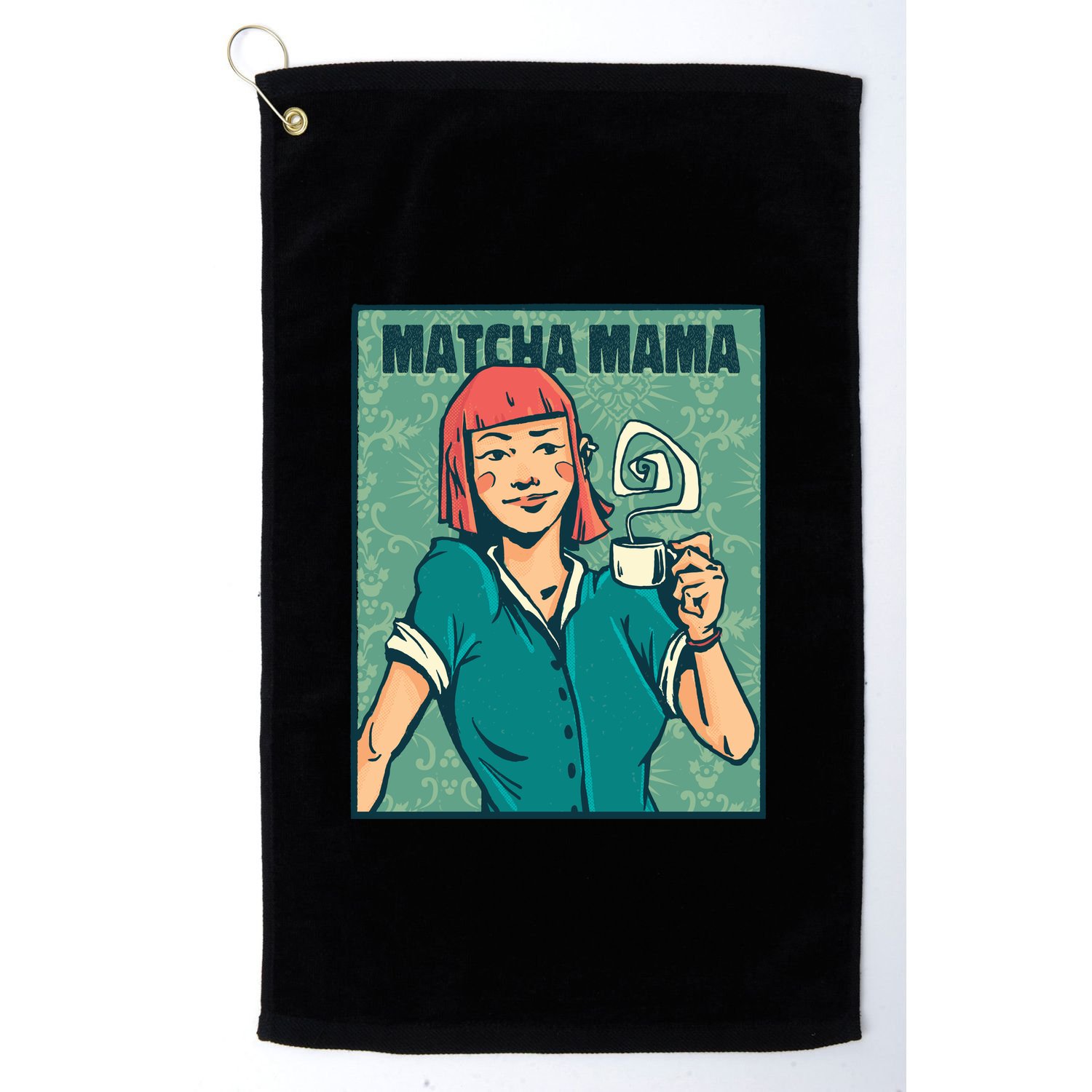 Matcha Mama Golf Towel