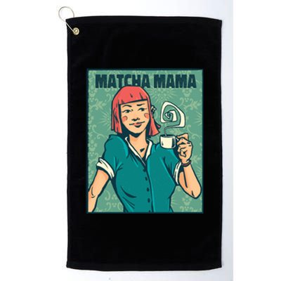 Matcha Mama Platinum Collection Golf Towel