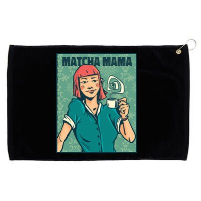 Matcha Mama Grommeted Golf Towel