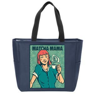 Matcha Mama Zip Tote Bag