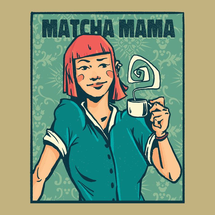 Matcha Mama Cooling Performance Crew T-Shirt