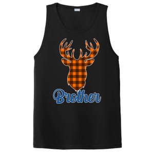 Matching Holiday Family Plaid Reindeer Brother PosiCharge Competitor Tank