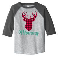 Matching Holiday Family Plaid Reindeer Mommy Toddler Fine Jersey T-Shirt