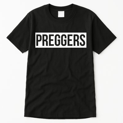 Maternity Slogan Preggers Box Logo Tall T-Shirt