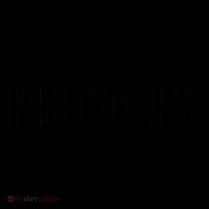 Maternity Slogan Preggers Box Logo Mug