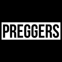 Maternity Slogan Preggers Box Logo Drawstring Bag