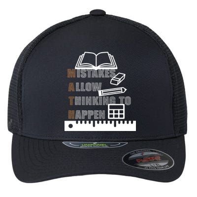 Math Allow Thinking To Happen Flexfit Unipanel Trucker Cap