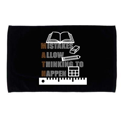 Math Allow Thinking To Happen Microfiber Hand Towel