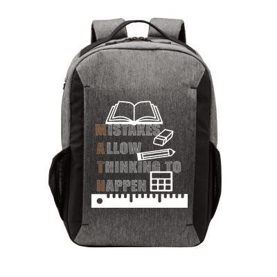 Math Allow Thinking To Happen Vector Backpack