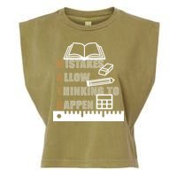 Math Allow Thinking To Happen Garment-Dyed Women's Muscle Tee