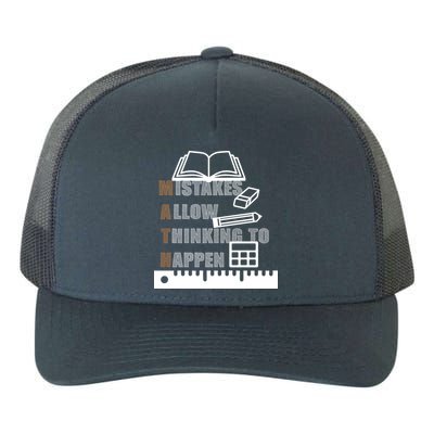 Math Allow Thinking To Happen Yupoong Adult 5-Panel Trucker Hat