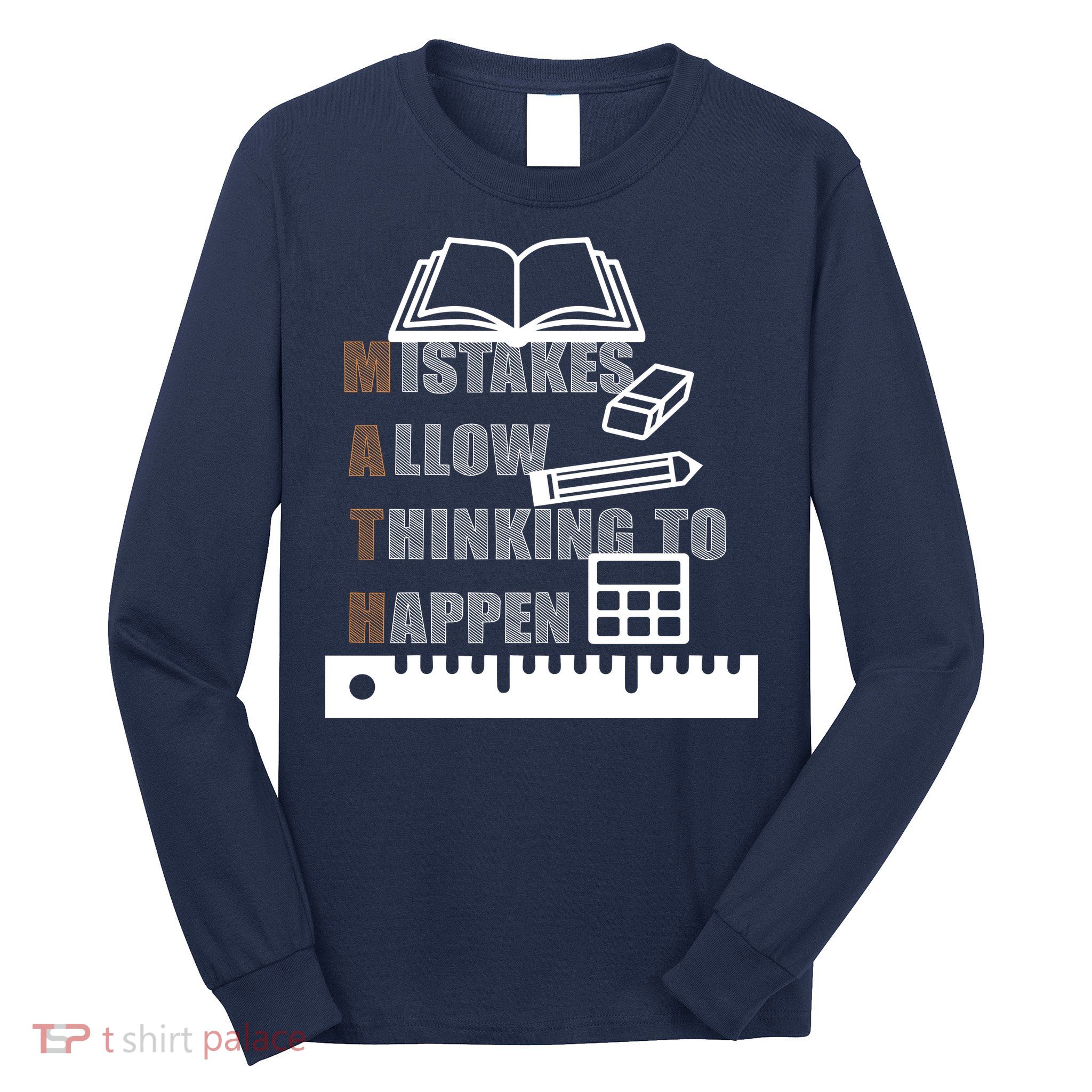 Math Allow Thinking To Happen Long Sleeve Shirt