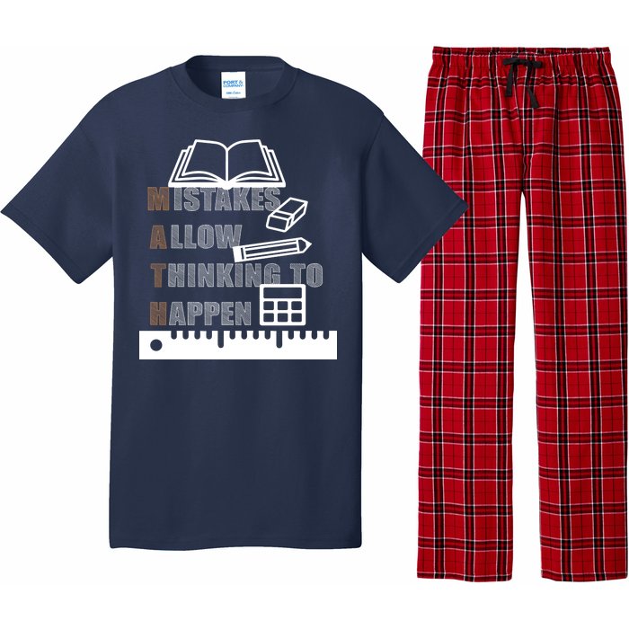 Math Allow Thinking To Happen Pajama Set