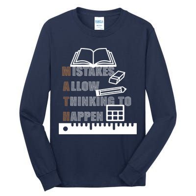 Math Allow Thinking To Happen Tall Long Sleeve T-Shirt