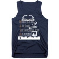 Math Allow Thinking To Happen Tank Top