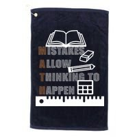 Math Allow Thinking To Happen Golf Towel