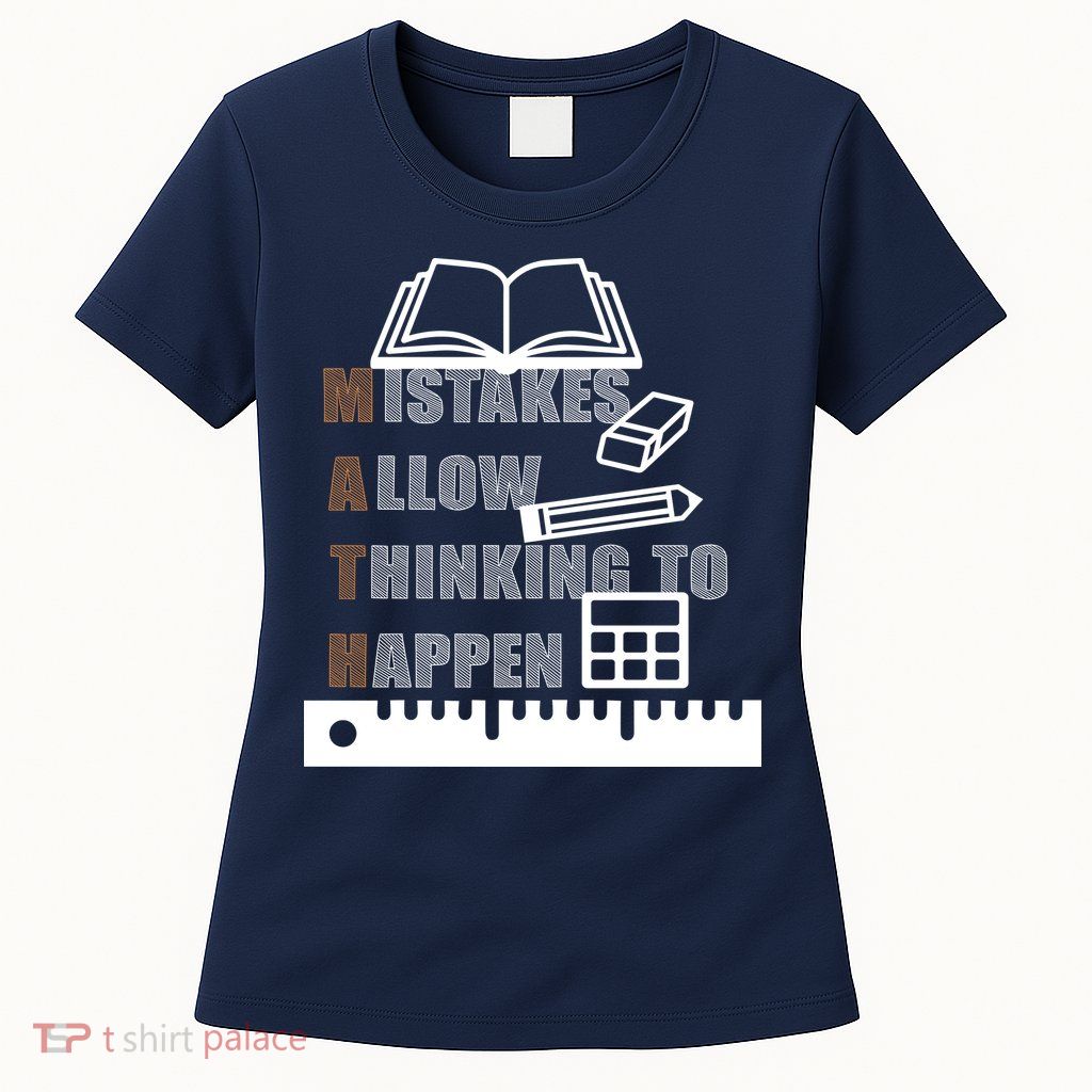 Math Allow Thinking To Happen Women's T-Shirt