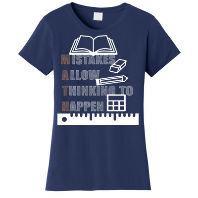 Math Allow Thinking To Happen Women's T-Shirt