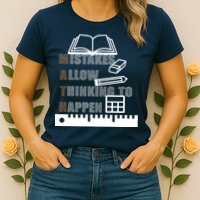 Math Allow Thinking To Happen Womens T-Shirt