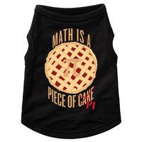 Math Is A Piece Of Cake Pi Day Doggie Tank