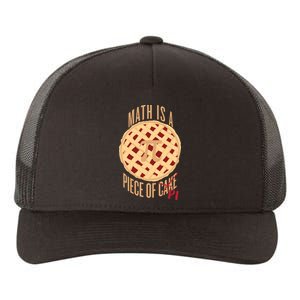 Math Is A Piece Of Cake Pi Day Yupoong Adult 5-Panel Trucker Hat