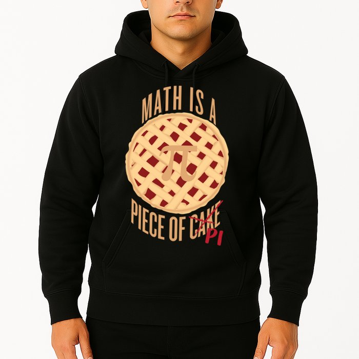 Math Is A Piece Of Cake Pi Day Hoodie