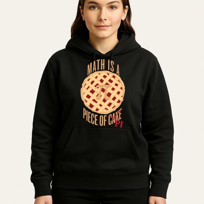 Math Is A Piece Of Cake Pi Day Hoodie