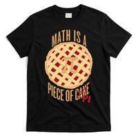 Math Is A Piece Of Cake Pi Day T-Shirt
