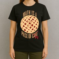 Math Is A Piece Of Cake Pi Day T-Shirt