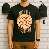 Math Is A Piece Of Cake Pi Day T-Shirt