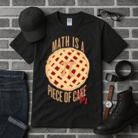 Math Is A Piece Of Cake Pi Day Tall T-Shirt