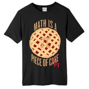 Math Is A Piece Of Cake Pi Day Tall Fusion ChromaSoft Performance T-Shirt