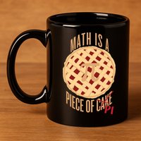 Math Is A Piece Of Cake Pi Day 11oz C Handle Ceramic Mug