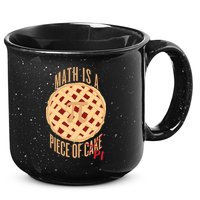 Math Is A Piece Of Cake Pi Day 15oz Campfire Ceramic Mug