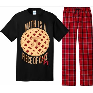 Math Is A Piece Of Cake Pi Day Pajama Set