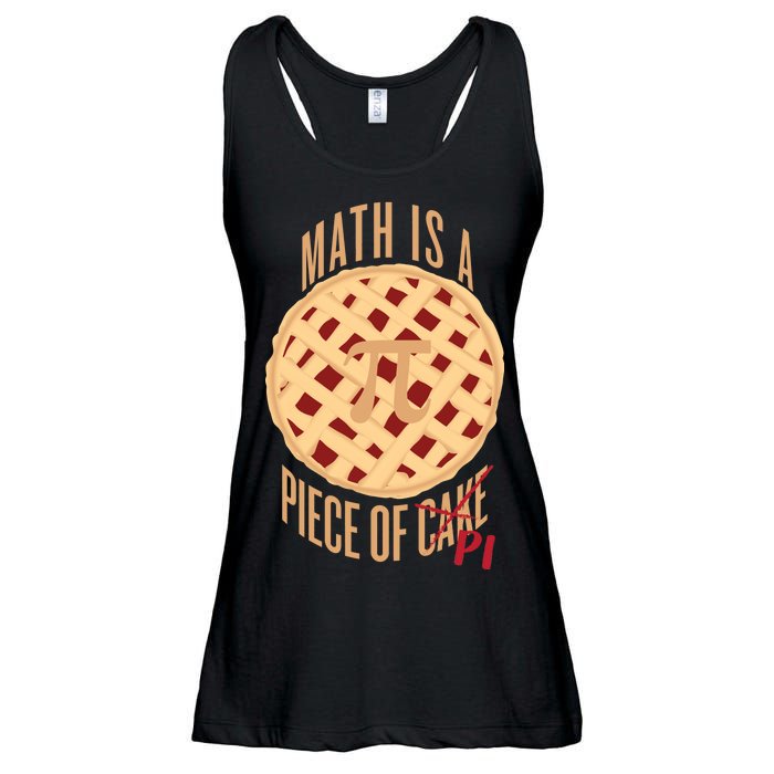 Math Is A Piece Of Cake Pi Day Ladies Essential Flowy Tank