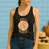 Math Is A Piece Of Cake Pi Day Womens Tank Top