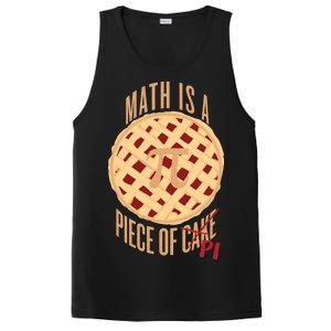 Math Is A Piece Of Cake Pi Day PosiCharge Competitor Tank