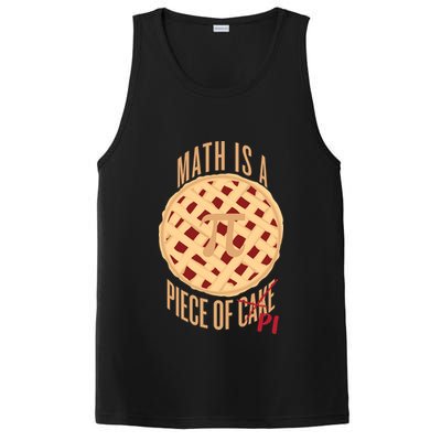 Math Is A Piece Of Cake Pi Day PosiCharge Competitor Tank