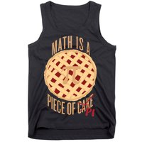 Math Is A Piece Of Cake Pi Day Tank Top