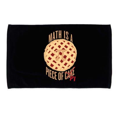 Math Is A Piece Of Cake Pi Day Microfiber Hand Towel