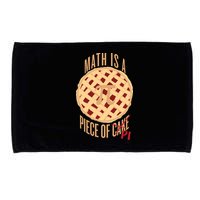 Math Is A Piece Of Cake Pi Day Microfiber Hand Towel