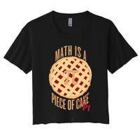 Math Is A Piece Of Cake Pi Day Crop Top