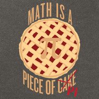 Math Is A Piece Of Cake Pi Day Cotton Canvas Backpack