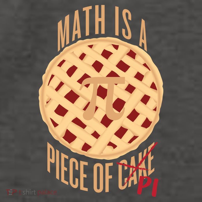 Math Is A Piece Of Cake Pi Day Vector Backpack