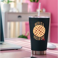 Math Is A Piece Of Cake Pi Day Permanent Decal Sticker